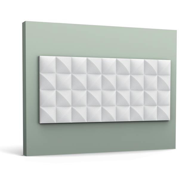 Стеновая панель 3D РИФЛЕНАЯ W113 COBBLE д 2000 х в 250 х ш 22